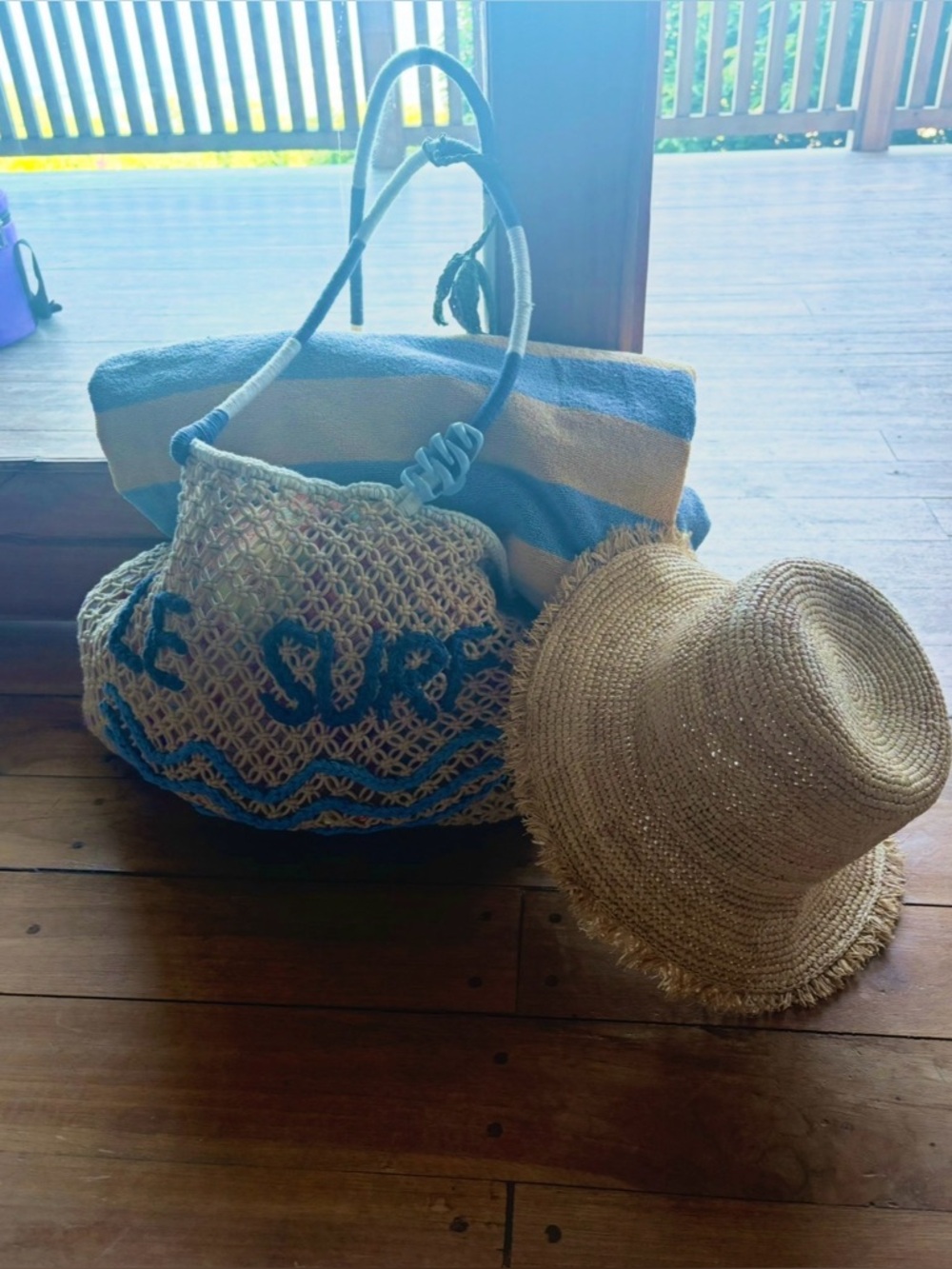 Coco Puff Raffia Bucket Hat - Picture 12 of 17